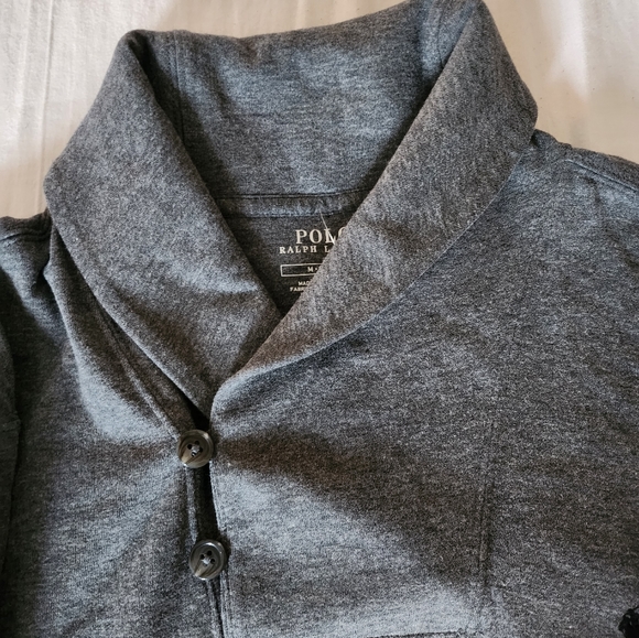 Polo Ralph LaurenLuxury Jersey Shawl-Collar Pullover - Picture 3 of 5